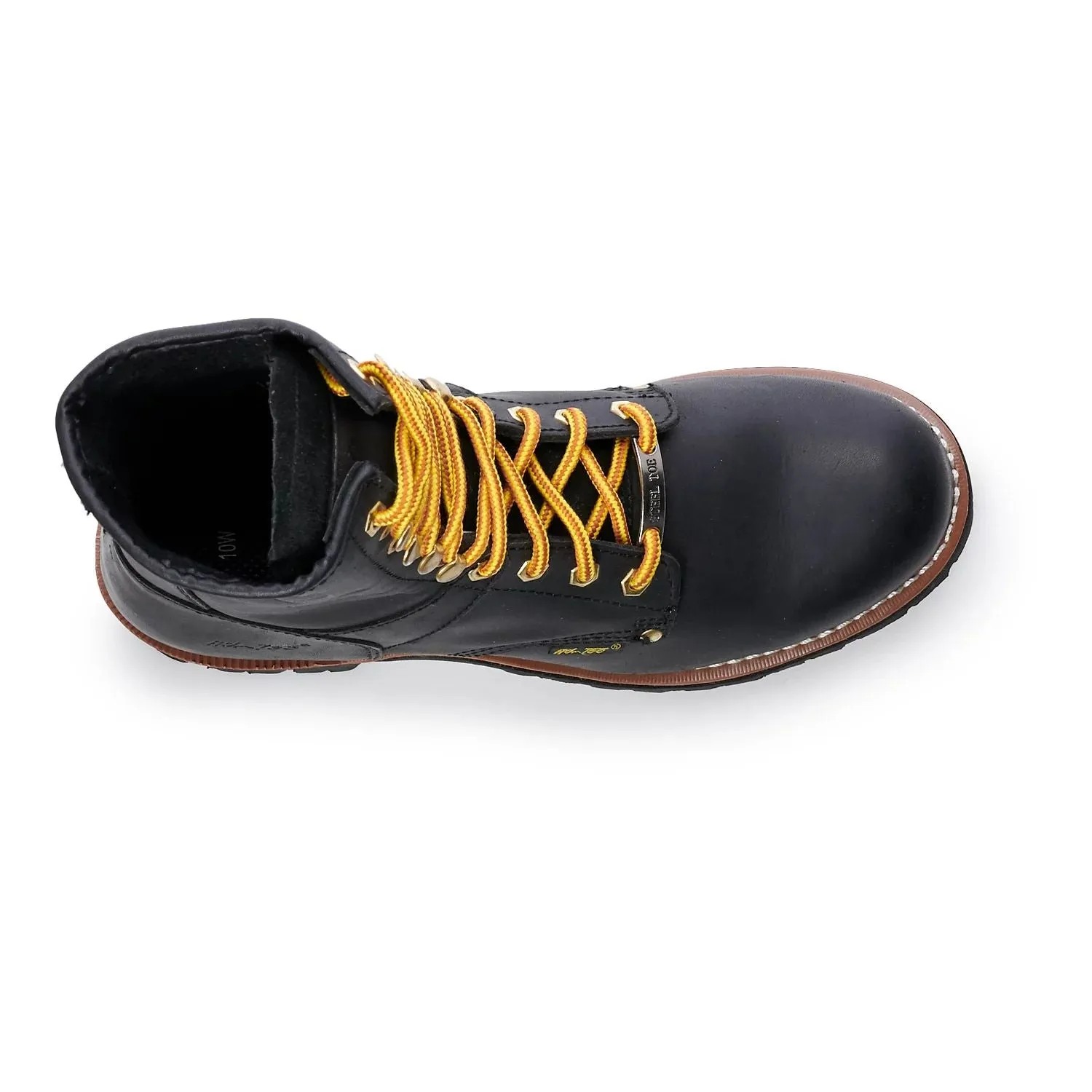 Ad  Men's Waterproof Work Boots Ad  Tec 1428 Steel Toe Lumberjack Work Boots