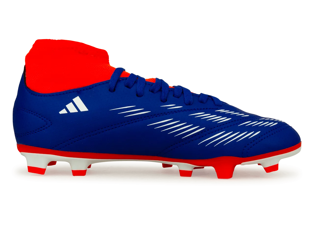 adidas Kids Predator Club Sock FXG Blue/Red