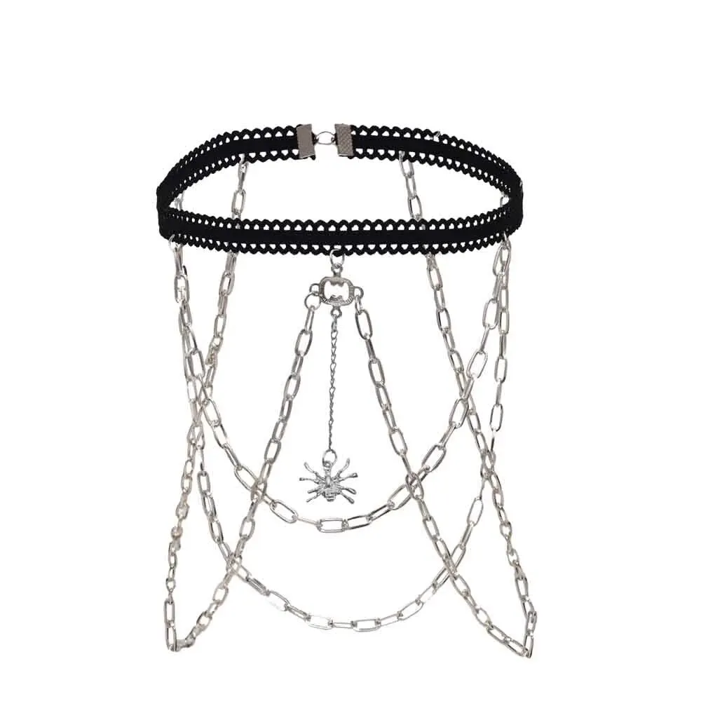 Boho Bohemian Water Drop Pendant Leg Thigh Chain Body Chain Jewelry
