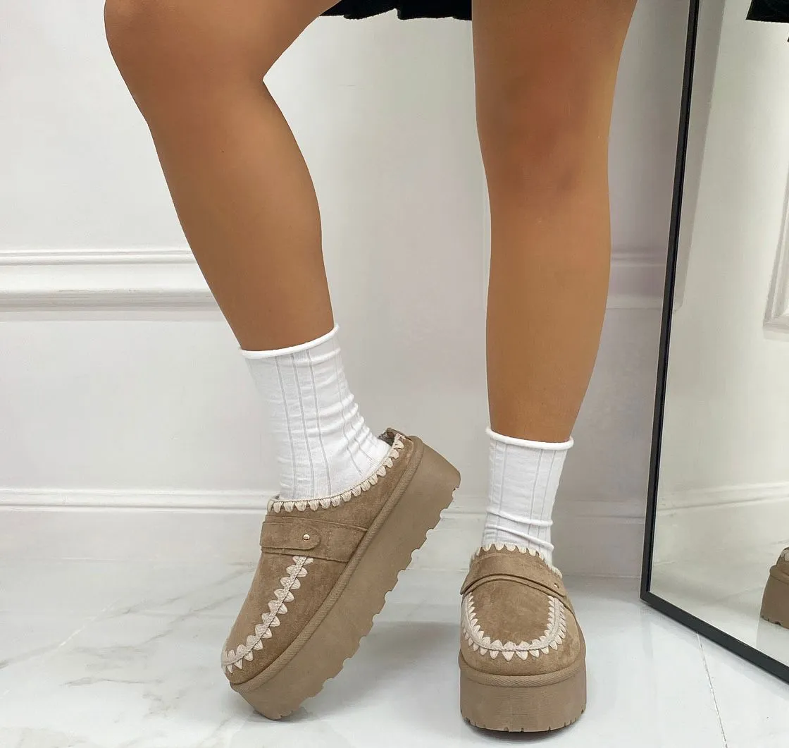 Ester - Stivaletto Eskimo Boots Gomma Alta Khaki