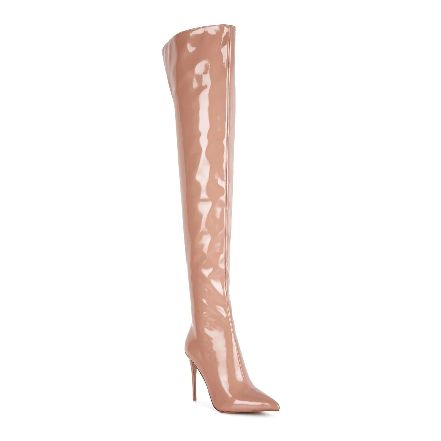 London Rag Women's Thigh High Boots Eclectic London Rag, beige